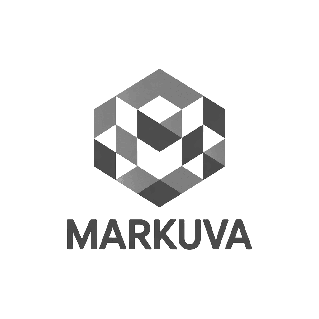 Markuva monochrome logo